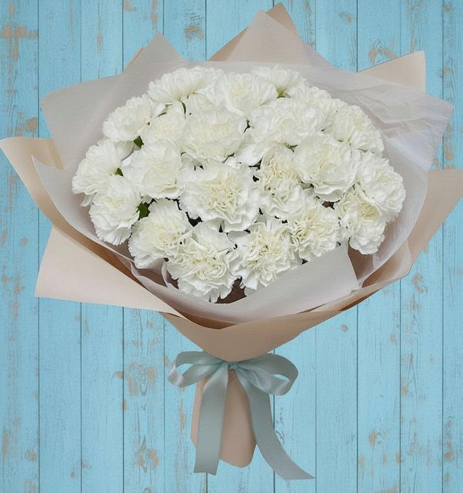 Букет цветов из: Гвоздики в Молоково