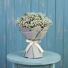 Букет цветов из:  Гипсофила в Молоково