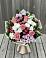 Букет цветов из: Альстромерии, Гвоздики, Розы и Хризантемы в Молоково