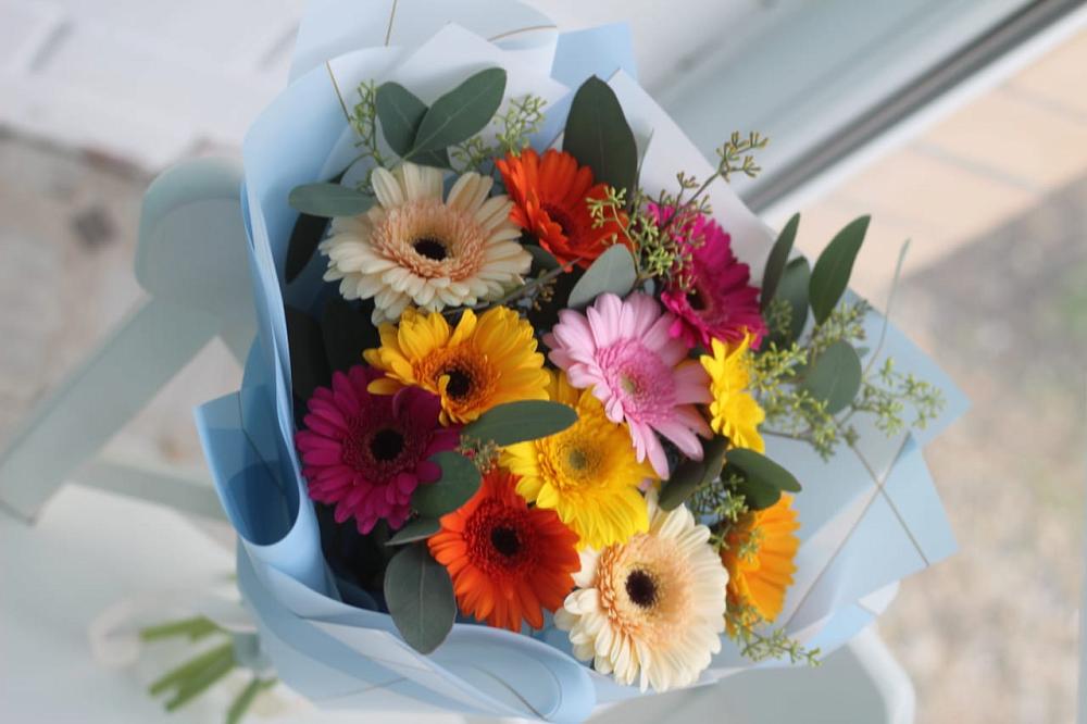 Букет цветов из: Герберы в Молоково