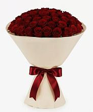 Букет 101 Бордовая роза Блэк Бакарра в Молоково