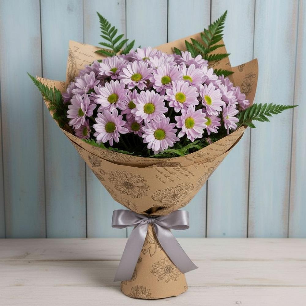 Букет цветов из: Хризантемы в Молоково