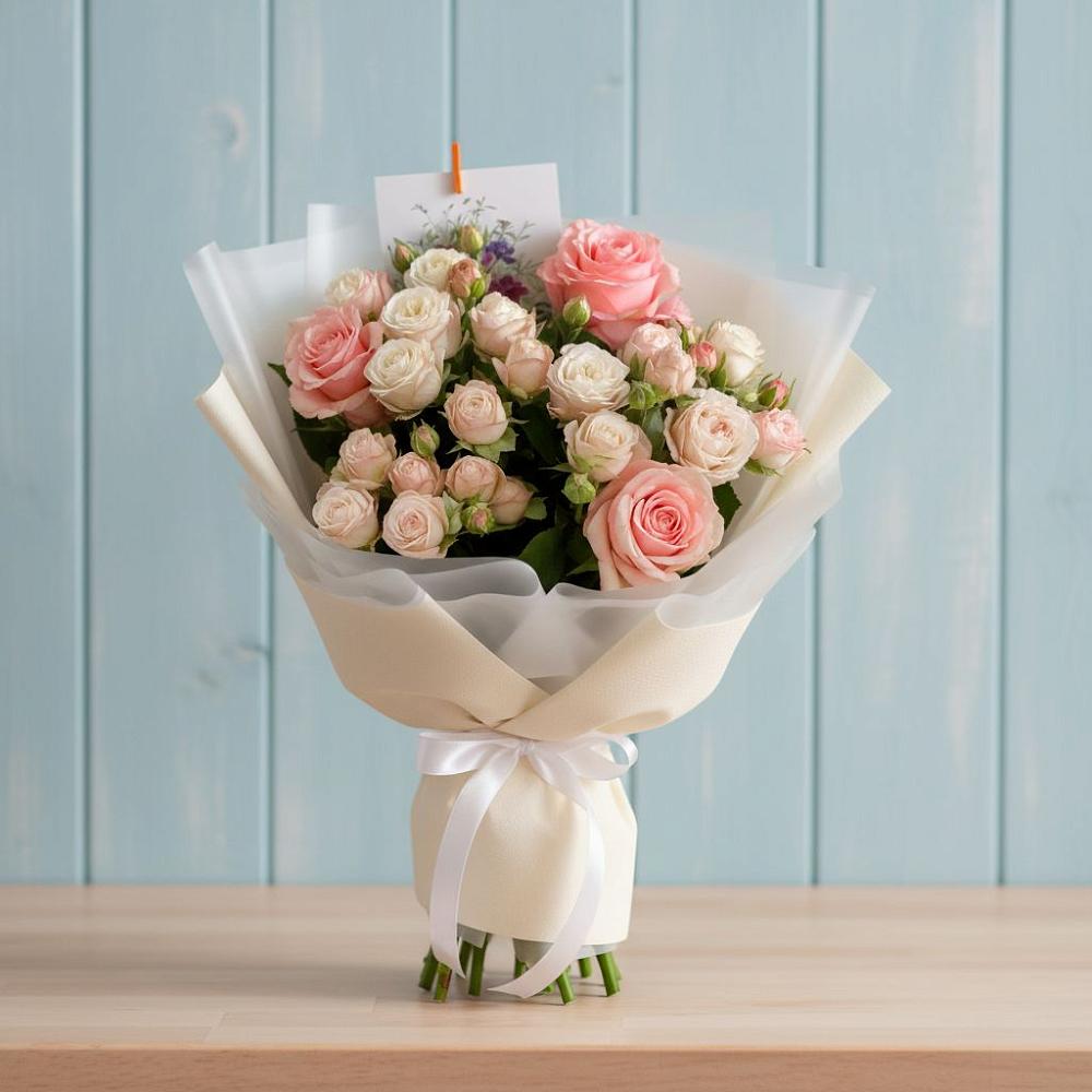 Букет цветов из: Розы в Молоково