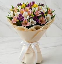 Букет цветов из:  Альстромерии в Молоково