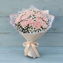 Букет цветов из:  Гвоздики в Молоково