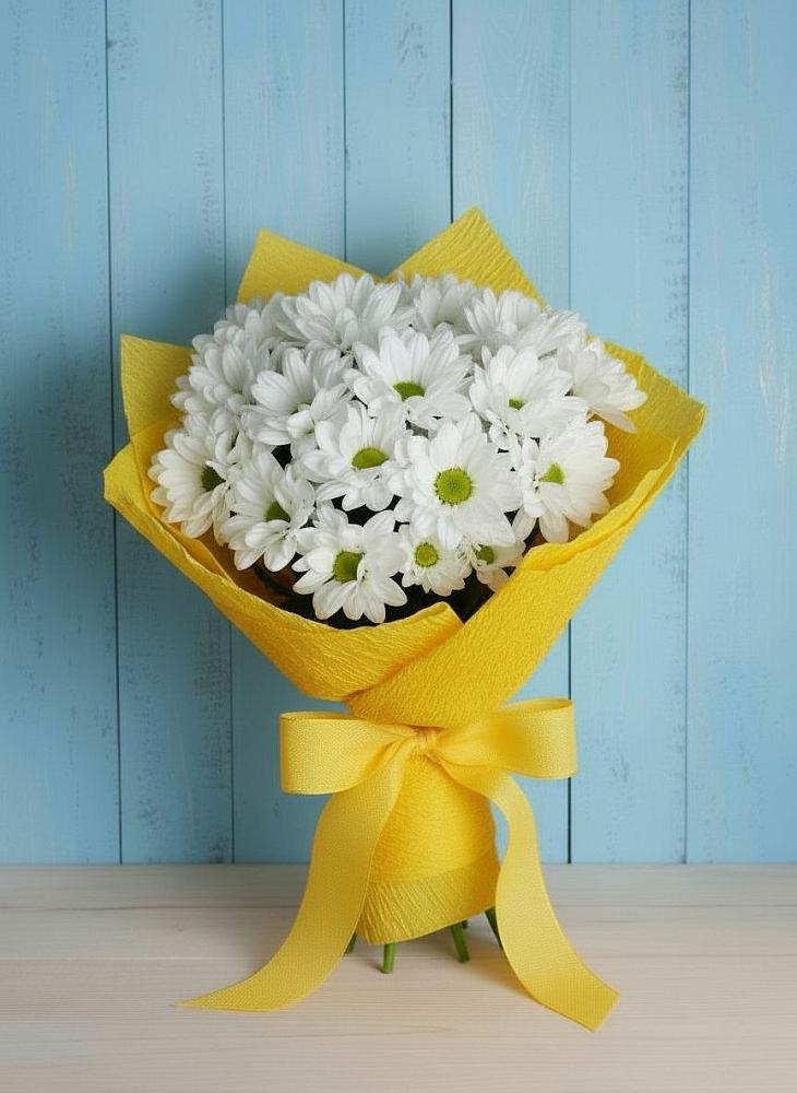 Букет цветов из: Хризантемы в Молоково