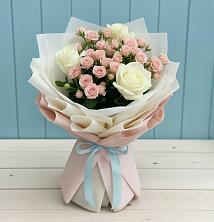 Букет цветов из:  Розы в Молоково