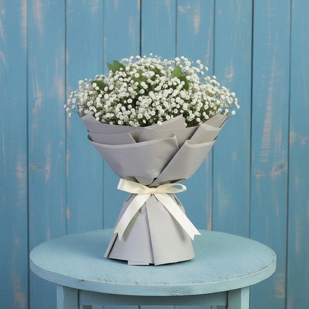 Букет цветов из: Гипсофила в Молоково