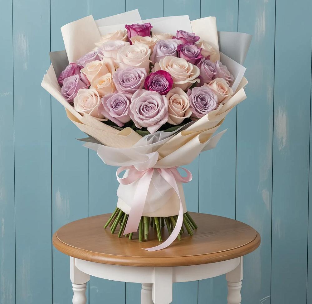 Букет цветов из: Розы в Молоково