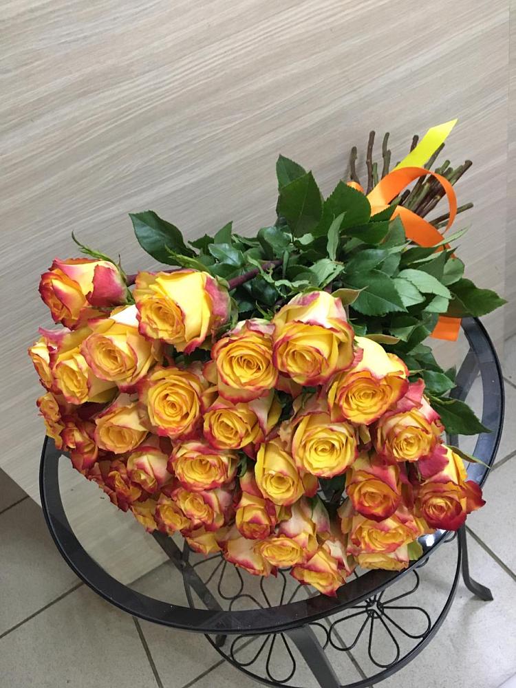 Букет Желтые розы в Молоково