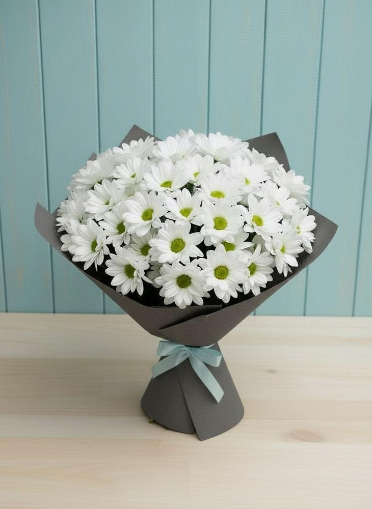 Букет цветов из: Хризантемы в Молоково