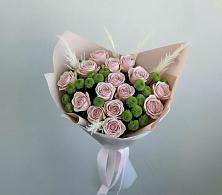 Букет цветов из:  Розы и Хризантемы в Молоково