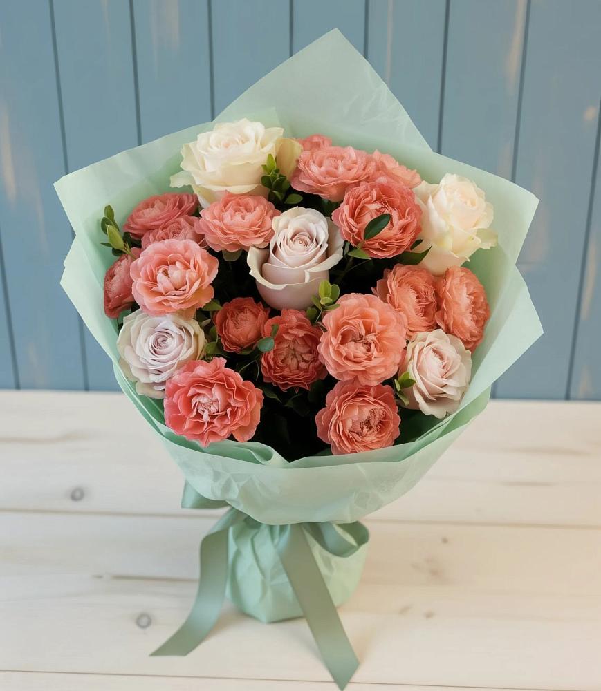 Букет цветов из: Розы в Молоково