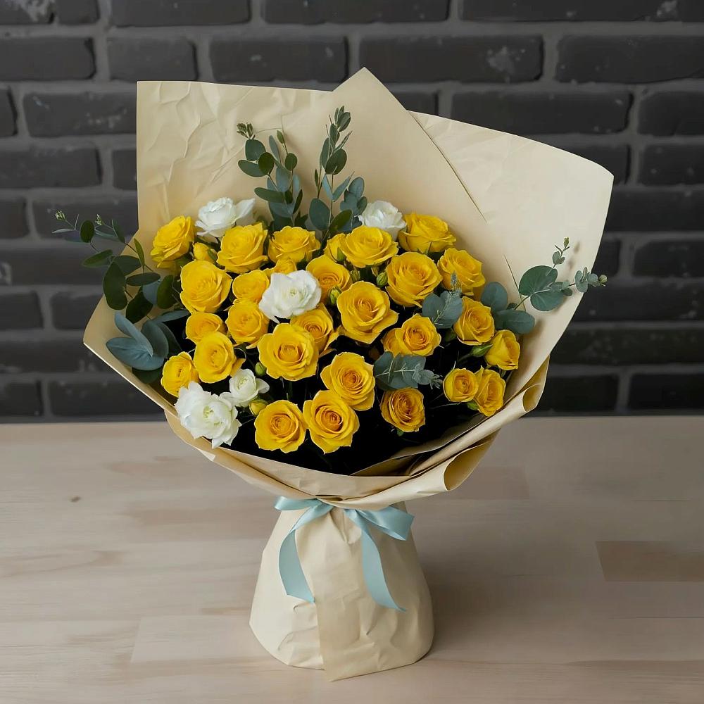 Букет цветов из: Розы в Молоково