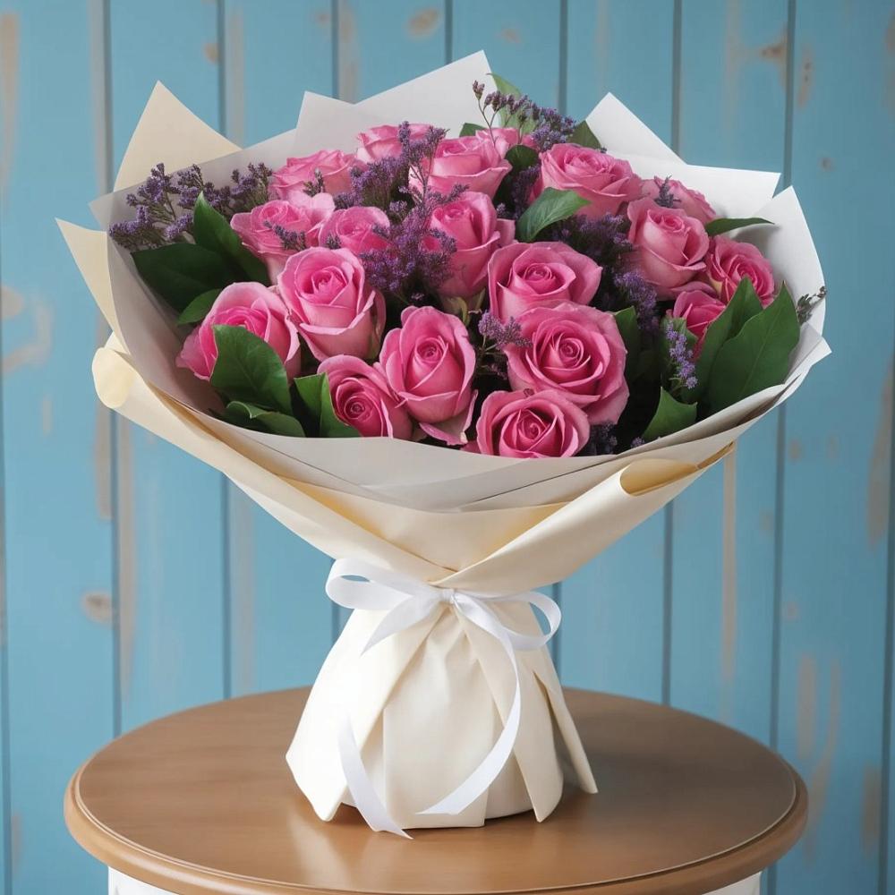 Букет цветов из: Розы в Молоково